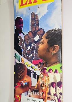 Lauren Halsey Skateboard Art Deck 19 Neighbors Deck Black African American Print