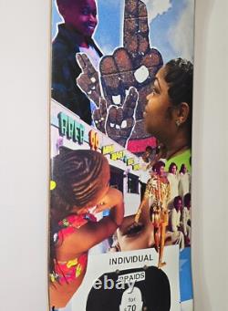 Lauren Halsey Skateboard Art Deck 19 Neighbors Deck Black African American Print