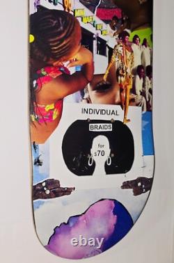 Lauren Halsey Skateboard Art Deck 19 Neighbors Deck Black African American Print