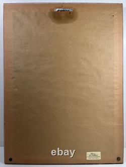 Les Hawks Vintage Original Jazz Band Black African American Antique Oil Painting