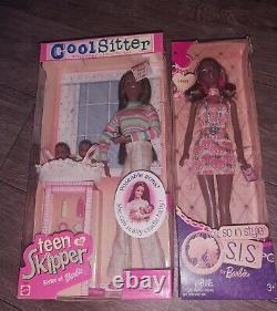 Lot 2 Vintage Cool Sitter Teen Skipper/So in Style Doll African American Sealed