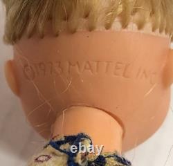 Lot 6 The Sunshine HAPPY Family 1973 African American Black White Doll Mattel