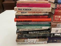 Lot (93) Black History African American Slavery Civil Rights Studies Book Lot