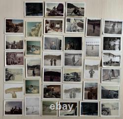 Lot Of 37 Korean War Vietnam US Army African-American Black Soldier Polaroid
