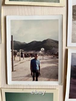 Lot Of 37 Korean War Vietnam US Army African-American Black Soldier Polaroid