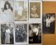 Lot Of 7 Vintage RPPC African American Black Woman Real Photo Postcard