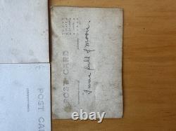 Lot Of 7 Vintage RPPC African American Black Woman Real Photo Postcard