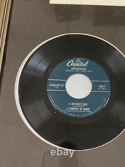 Lot VTG Jazz Blues Singer Nat King Cole Record Music African American Black Icon