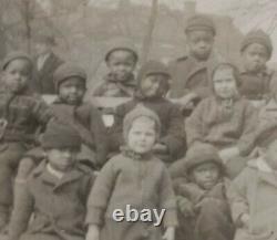 Lot of 2 Class Photo Boys Girls African-American Students NYC Vtg 1930s Children