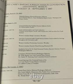 Lott Carey Baptist Convention 100th Anniversary Hardcover African American Black