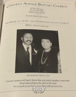 Lott Carey Baptist Convention 100th Anniversary Hardcover African American Black