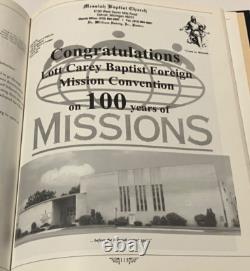 Lott Carey Baptist Convention 100th Anniversary Hardcover African American Black