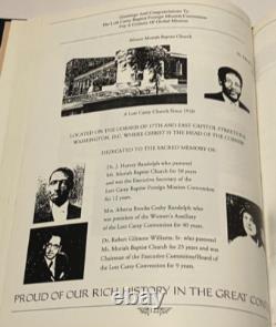 Lott Carey Baptist Convention 100th Anniversary Hardcover African American Black