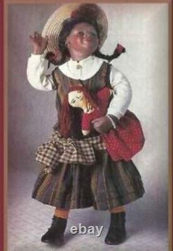 MARY VAN OSDELL 24 in LUCINDA BLACK AFRICAN AMERICAN PORCELAIN DOLL NRFB NEW