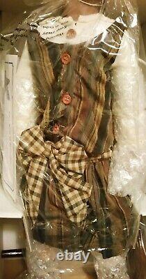MARY VAN OSDELL 24 in LUCINDA BLACK AFRICAN AMERICAN PORCELAIN DOLL NRFB NEW