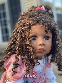 MASTERPIECE DOLL TAYLOR African American 40 tall MONIKA LEVENIG