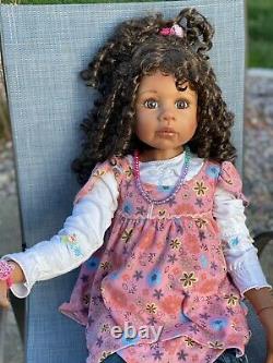 MASTERPIECE DOLL TAYLOR African American 40 tall MONIKA LEVENIG