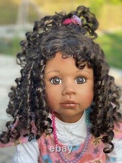 MASTERPIECE DOLL TAYLOR African American 40 tall MONIKA LEVENIG