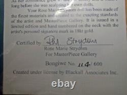 MASTER PIECE GALLERY LIMITED EDITION ARTIST DOLL TEARY EYED BONGIWE #114 of 600