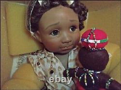 MASTER PIECE GALLERY LIMITED EDITION ARTIST DOLL TEARY EYED BONGIWE #114 of 600