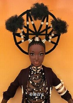 MOJA Treasures of Africa Byron Lars Barbie Doll African American AA SHIPPER NRFB