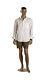 Male African-American Complexion Fiberglass Mannequin Height 6'1 With Base