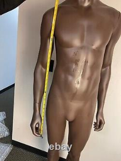 Male Full Mannequin Bernstein African American Black MD-M 1024 FREE SHIPPING