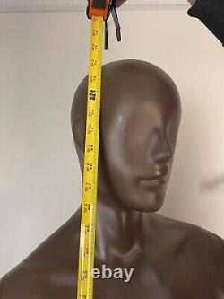Male Full Mannequin Bernstein African American Black MD-M 1024? USED Scratches
