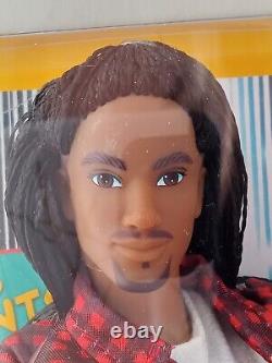 Malik AA Black Rooted Hair Braids Fresh Squad Ken Barbie Sized Doll Articulated