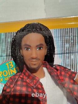 Malik AA Black Rooted Hair Braids Fresh Squad Ken Barbie Sized Doll Articulated