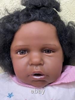Margot By Cassie Brace African American Black Reborn Doll Adorable