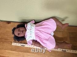 Margot By Cassie Brace African American Black Reborn Doll Adorable