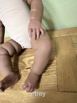 Margot By Cassie Brace African American Black Reborn Doll Adorable