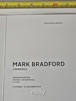 Mark Bradford Phaidon Art Book + Flyer African American Black Painting Print
