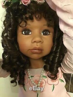 Masterpiece Dolls Taylor 40 Aa Black Monika Levenig Htf Full Vinyl Intl Ship