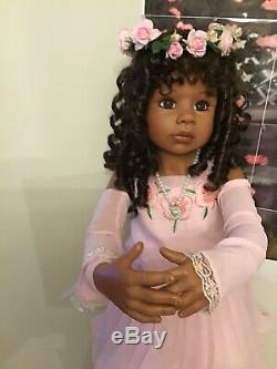 Masterpiece Dolls Taylor 40 Aa Black Monika Levenig Htf Full Vinyl Intl Ship