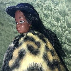 Mattel 1966 Vintage Black African American Barbie Doll Korea Handmade Clothes