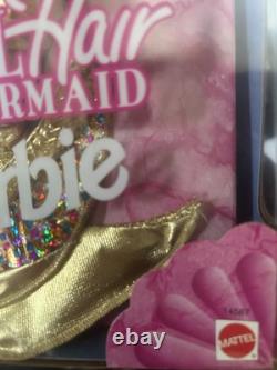 Mattel 1995 Jewel Hair Mermaid Barbie African American Doll #14587