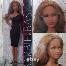 Mattel Barbie Basics 001 Model Muse 08 Black Dress Doll Amber Blonde AA Pretty