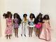 Mattel Barbie Black African American Lot of 6 Dolls/ As-Is/Read