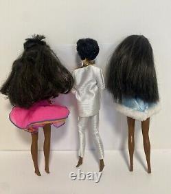 Mattel Barbie Black African American Lot of 6 Dolls/ As-Is/Read
