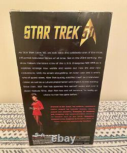 Mattel Barbie Black Label 2016 Uhura Collector Doll Star Trek 50th Anniversary