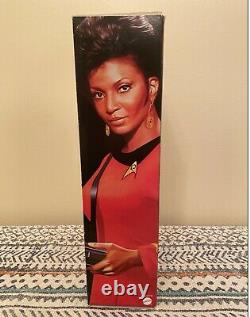 Mattel Barbie Black Label 2016 Uhura Collector Doll Star Trek 50th Anniversary