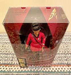 Mattel Barbie Black Label 2016 Uhura Collector Doll Star Trek 50th Anniversary