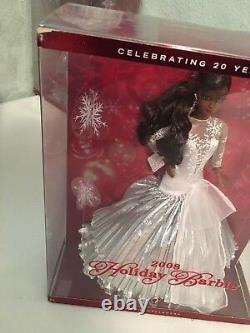Mattel Barbie Collector 2008 Holiday Barbie 20 Years African American Black / AA
