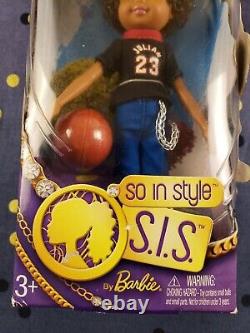 Mattel Barbie Julian Doll S. I. S. 2009 NIB African American Basketball