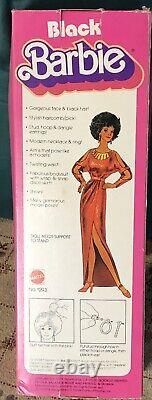 Mattel Black Barbie Doll 1979 NRFB #1293 Vintage African American