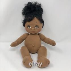 Mattel My Child Doll African American Brown Skin Eyes Vintage 1985 Baby Girl 14