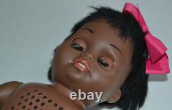 Mattel Tiny Chatty Baby African American Sold AS IS Very Hard to Find TALKS