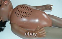 Mattel Tiny Chatty Baby African American Sold AS IS Very Hard to Find TALKS